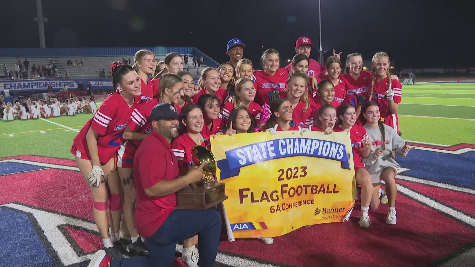 The message and hope of the players and coaches at the game is to see other high schools in the Valley join in, starting their own flag football teams.