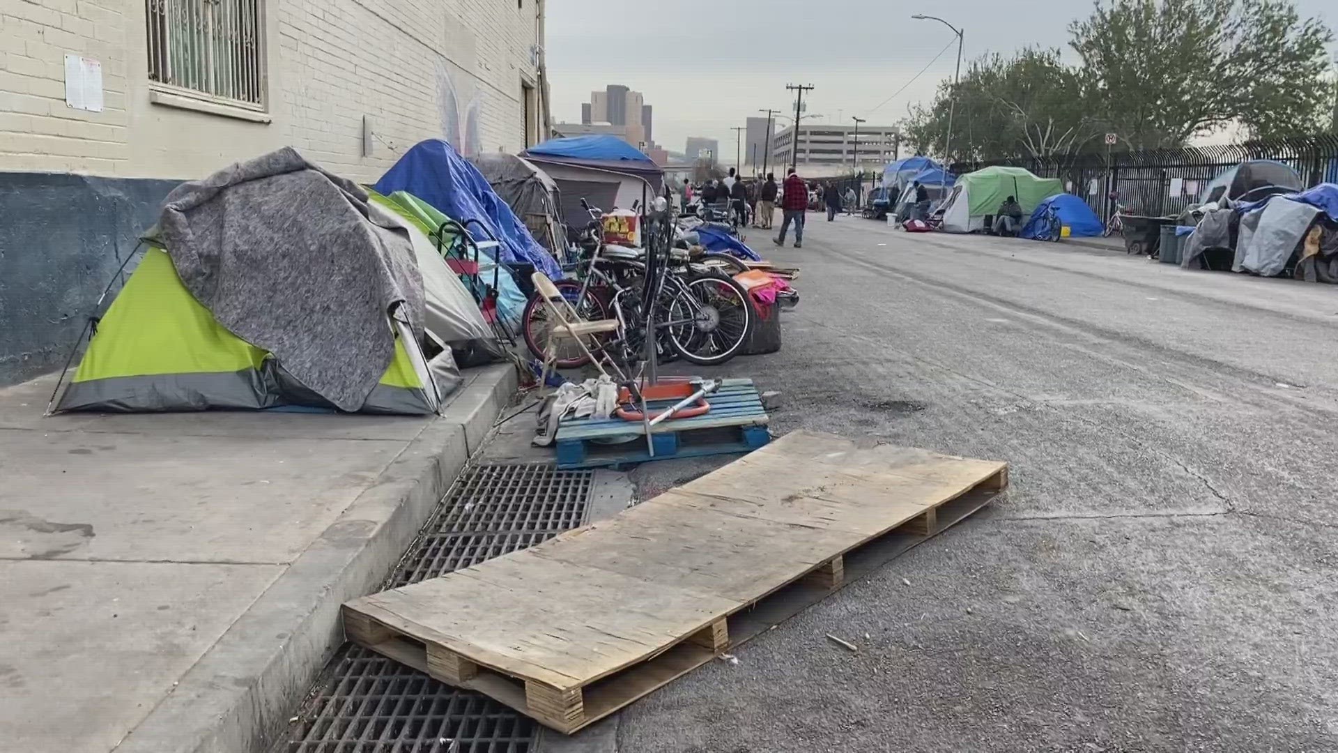 A judge has ruled in favor of the downtown residents and business owners who filed a lawsuit against the city for not addressing the large homeless encampment.