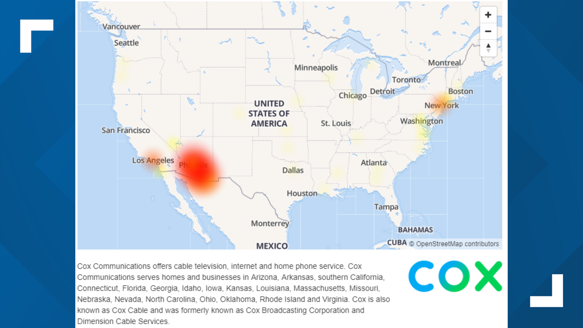 It's not just you. Cox outage affecting Arizonans