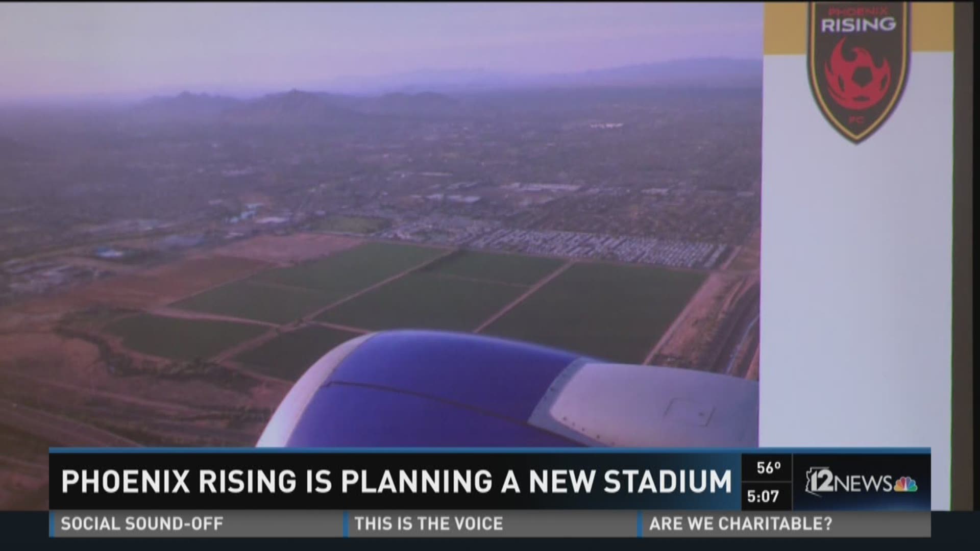 Tribal land to be new home of Phoenix Rising pro soccer team near McKellips Rd. and Loop 202 in Scottsdale.