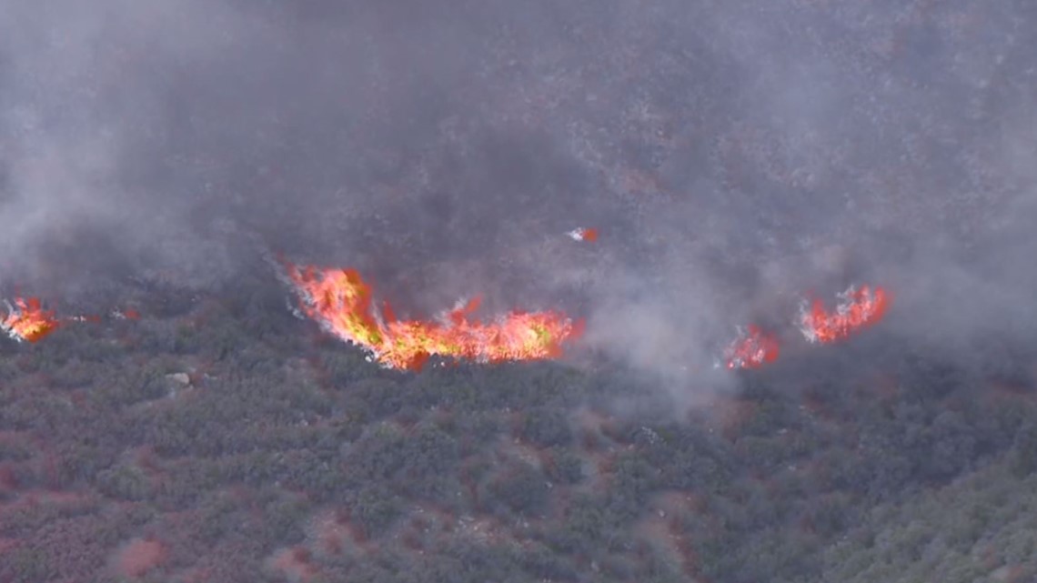 Grapevine Fire puts White Horse Ranch residents on alert | 12news.com