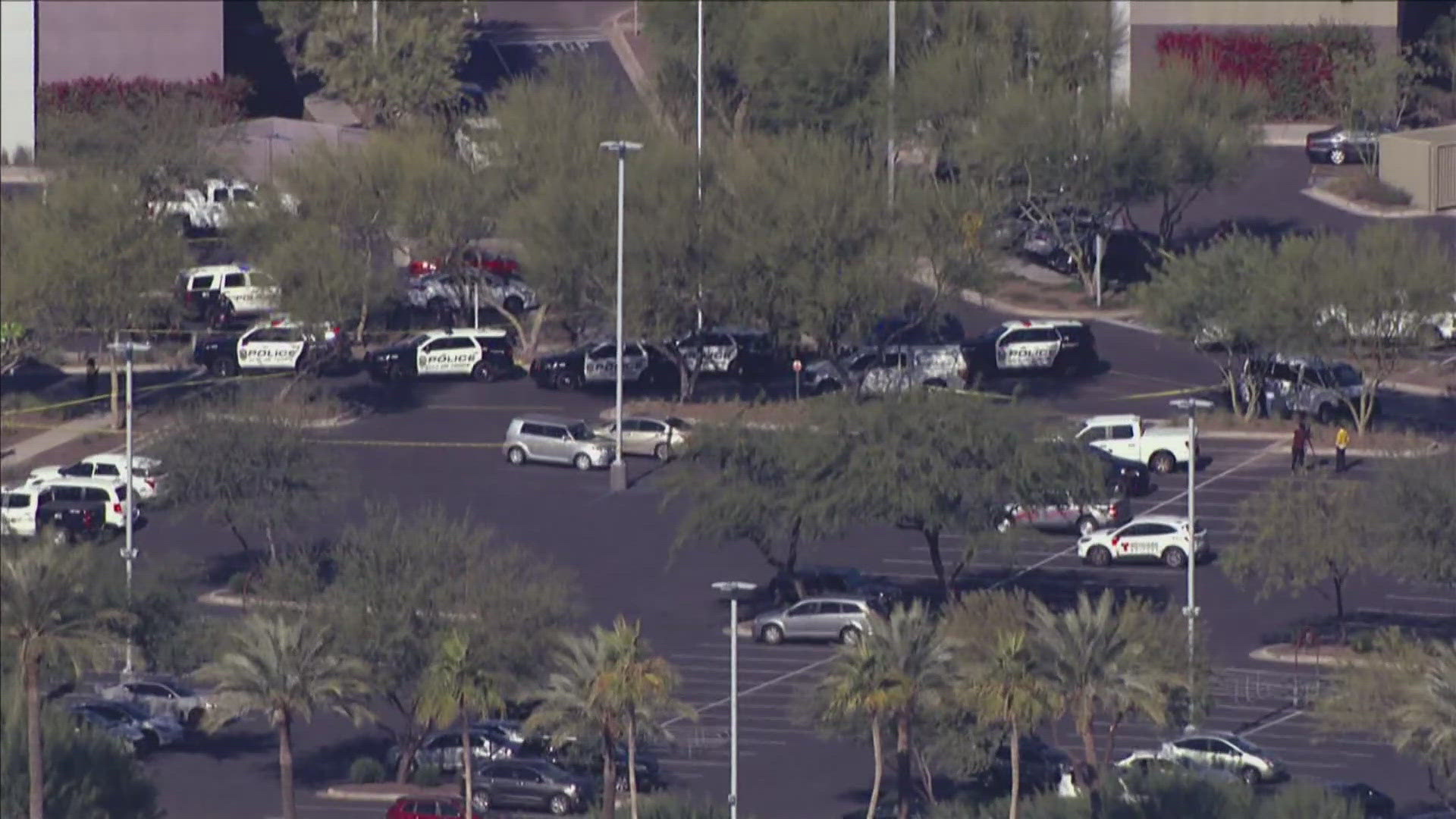 Two separate shootings reported on Monday are being investigated by Tempe police. One occurred at a pizza shop and the other at Tempe Marketplace.