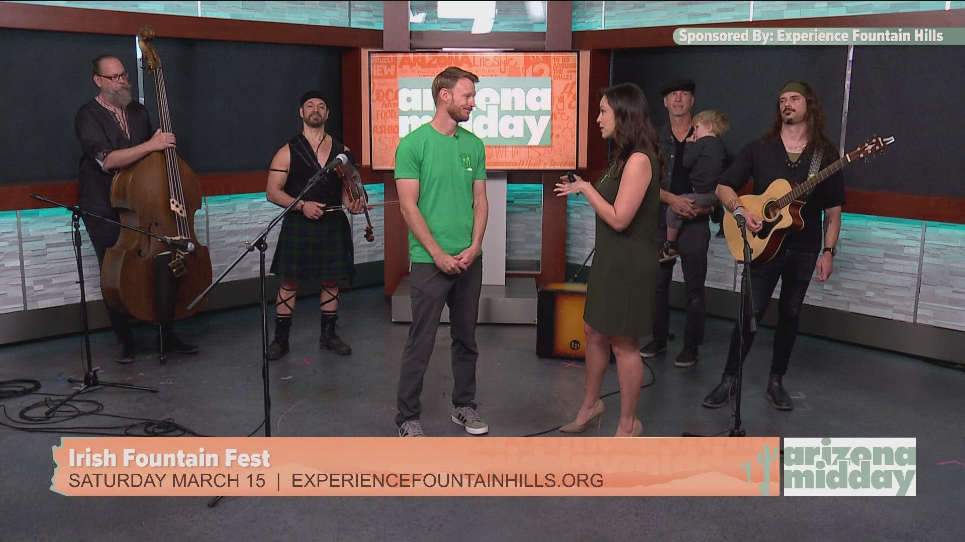 Town of Fountain Hill’s, Ryan Preston tells us all about their annual festival and get a sneak preview performance from Traveler- a Celtic rock band.