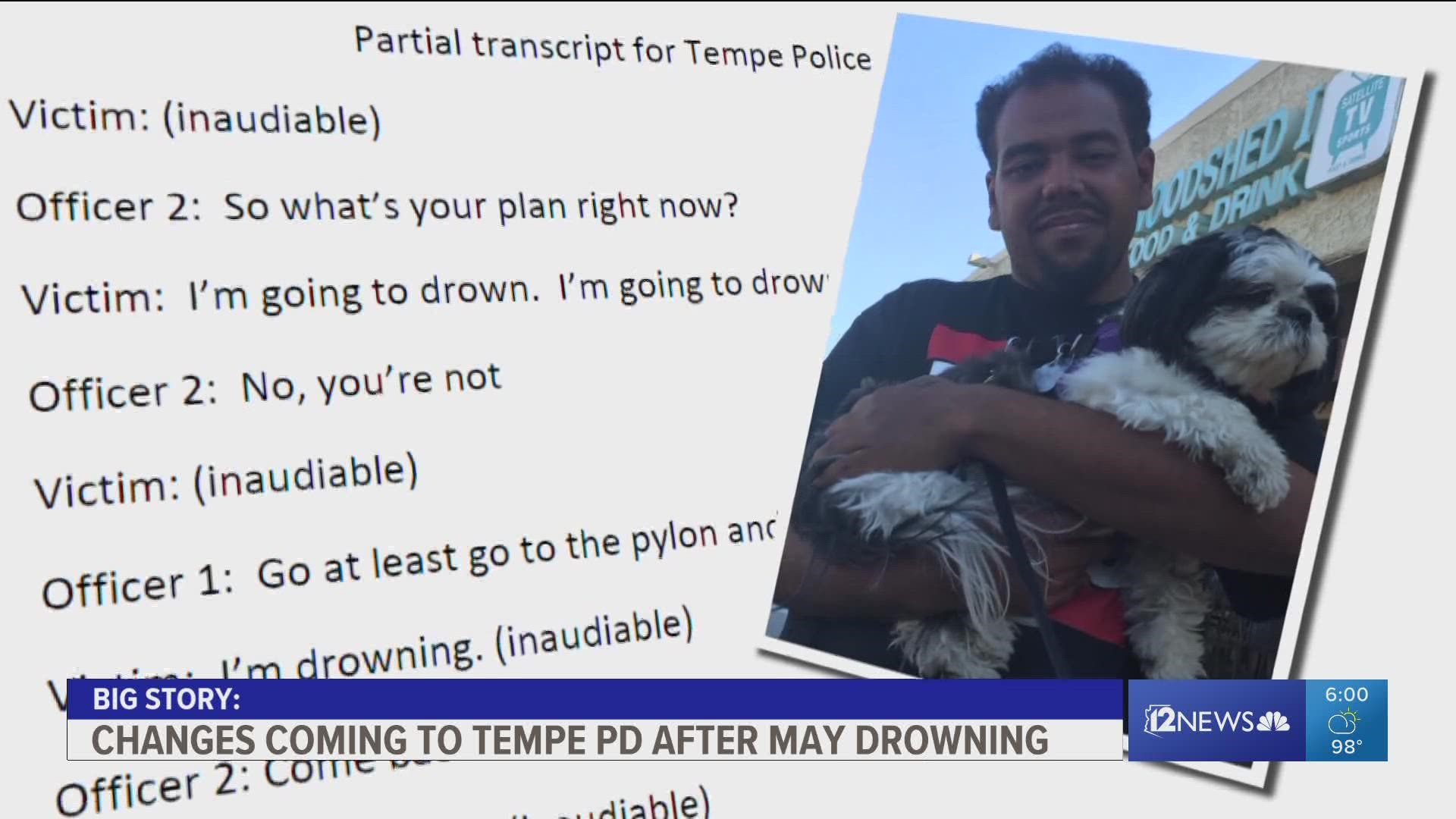 City officials announced that all Tempe police officers will now carry water rescue throw bags. They have already received training on how to use them.