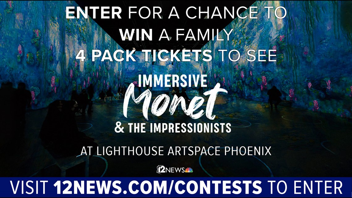 Menangkan tiket ke pameran Immersive Monet di Phoenix