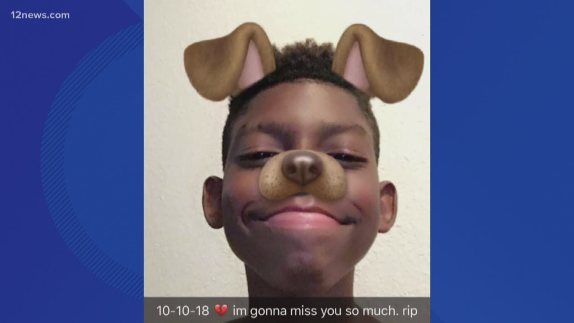 Isaiah McGinnis was hit and killed by a car when he was crossing the street after school. His teammates and classmates are working to keep Isaiah's memory alive.