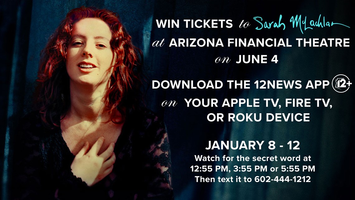 Win tickets to Sarah McLachlan - Vimarsana News