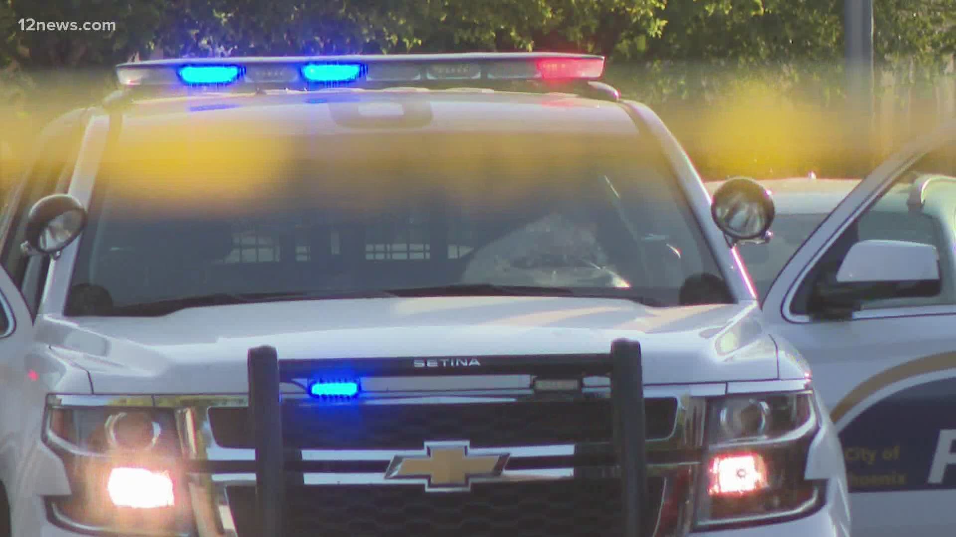 Officers arrived at the home, located near Broadway Road and 99th Avenue in west Phoenix, and located the man with a gunshot wound.