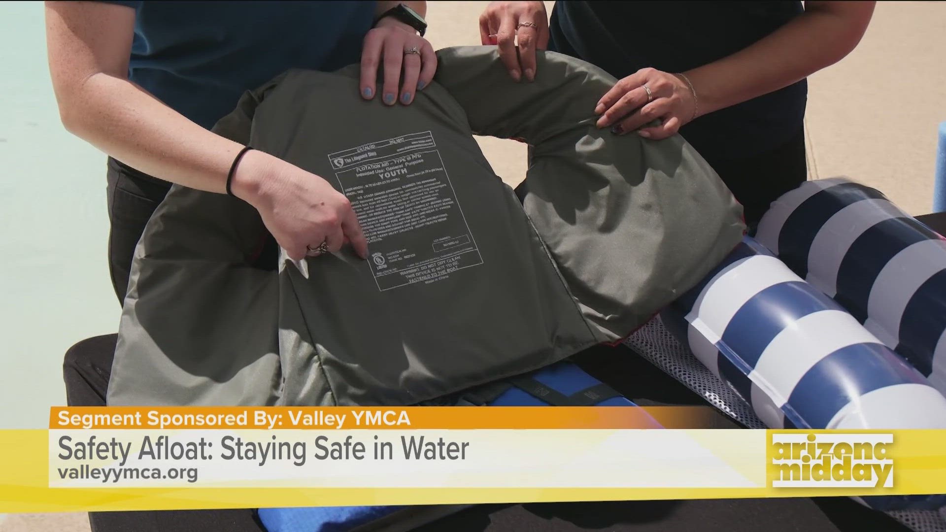 Shelbi Schmidt with Valley YMCA shares key things you should look for when purchasing water inflatables, and what to know before using them.