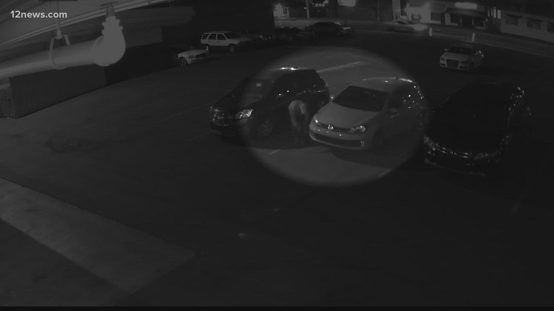 Phoenix police need help identifying a catalytic converter thief