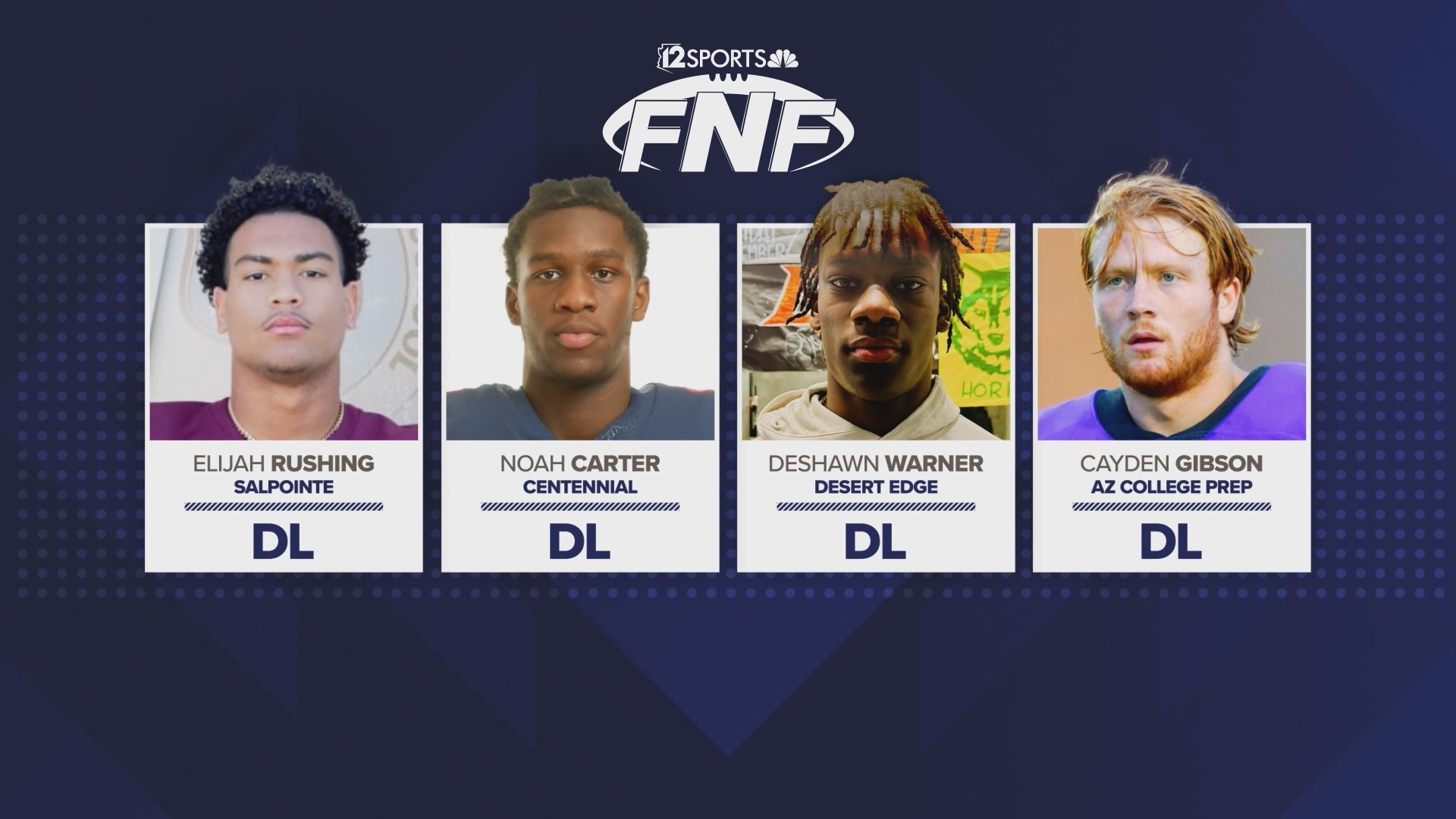 The 2023 All-Fever Team has been revealed! Here are the offensive and defensive lineman who were selected this season!