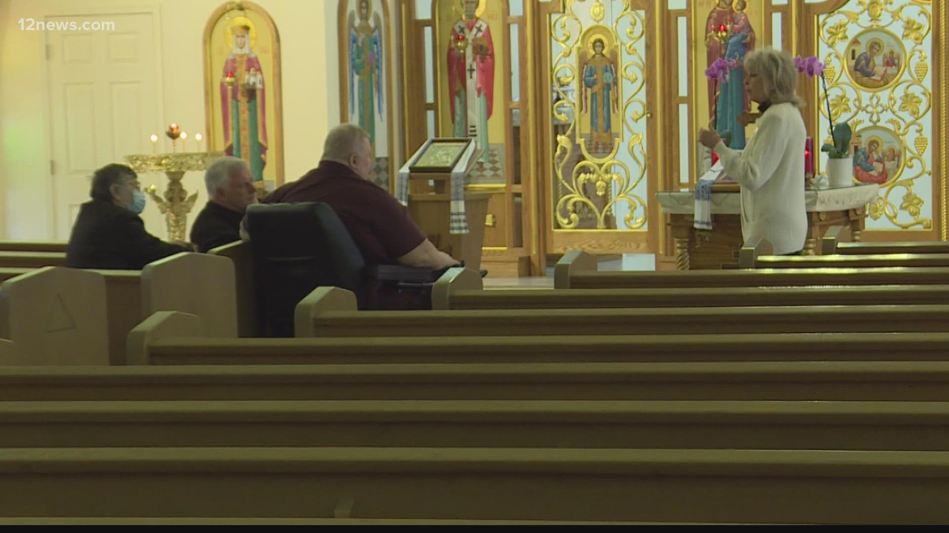 Some Valley residents with close ties to Ukraine are feeling anxious. Phoenix's Ukrainian Catholic Church is a place where people are rallying together for comfort.