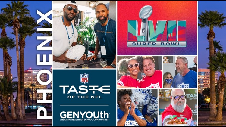 Tasty recipes from top chefs offered at Tastes of the NFL 2023