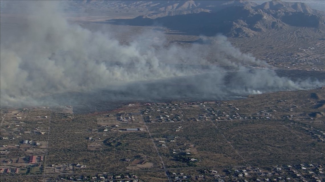 Crews fighting brush fire in Scottsdale - Vimarsana News