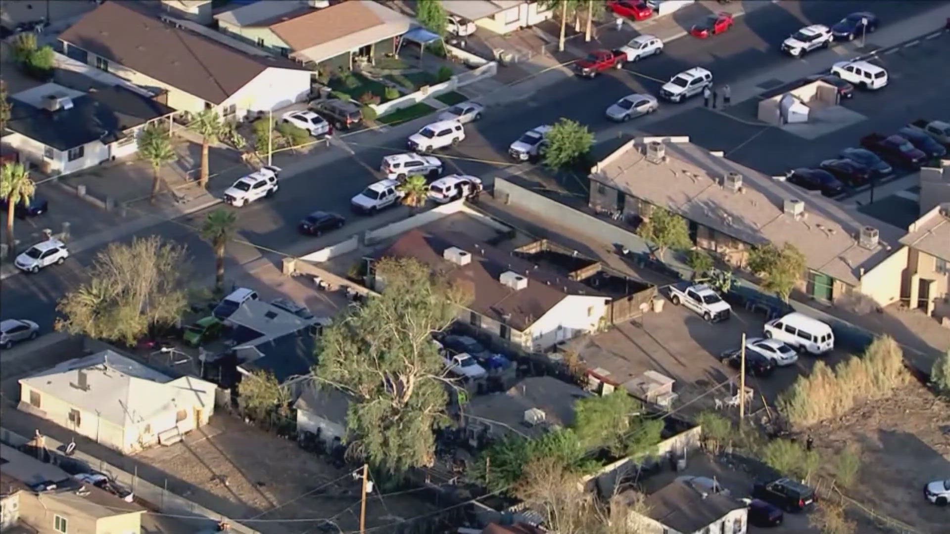 A 21-year-old man is dead after opening fire on Glendale police near 53rd and Maryland avenues.