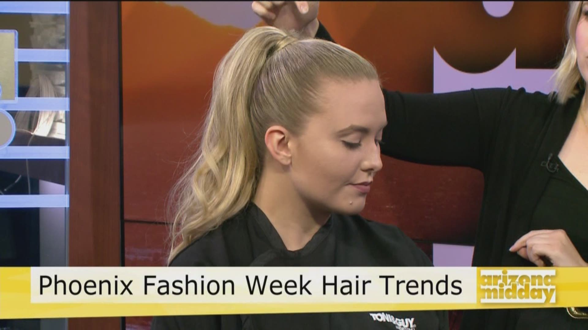 Jennifer from Toni & Guy shows us the top trends at the Phoenix Fashion Week and how to recreate some of the looks!