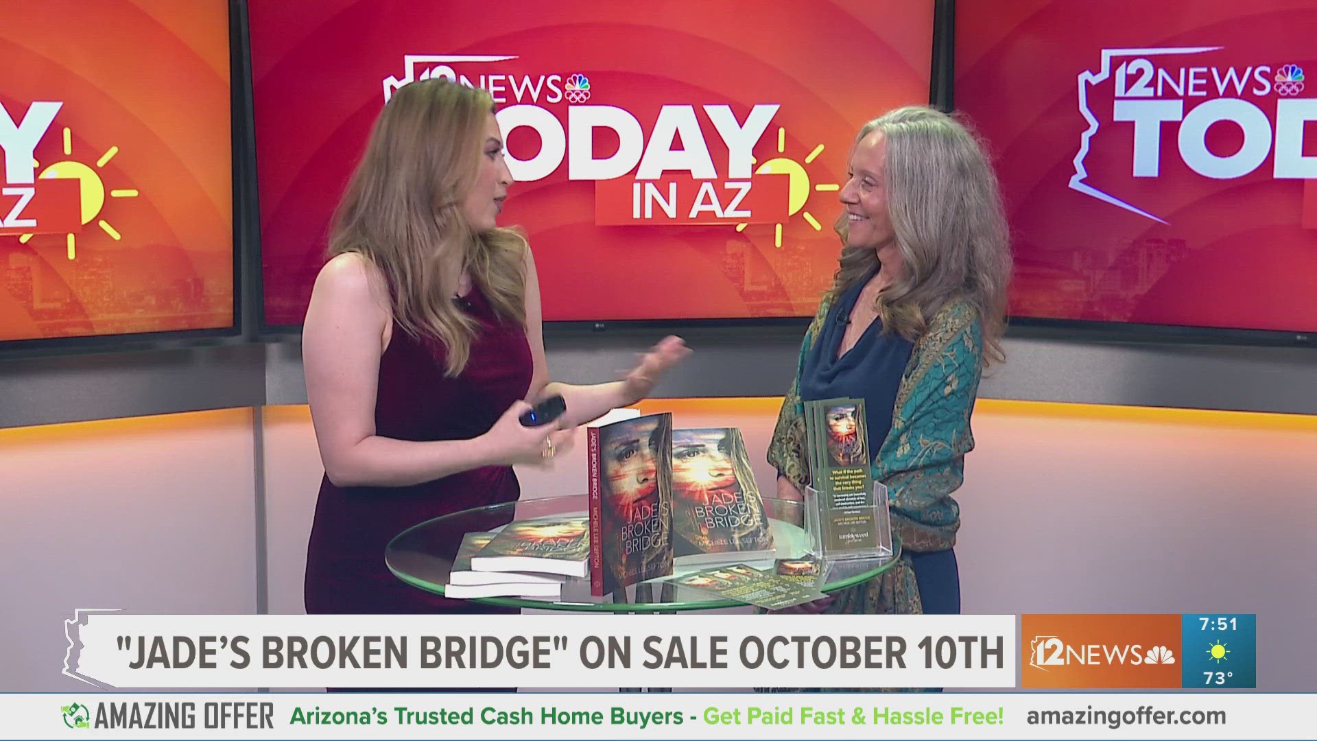 The Valley author of "Jade's Broken Bridge" talks about her new book and how Arizona influenced the story.