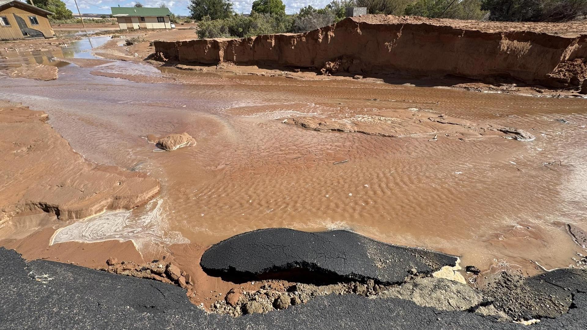 Navajo Nation road conditions updates