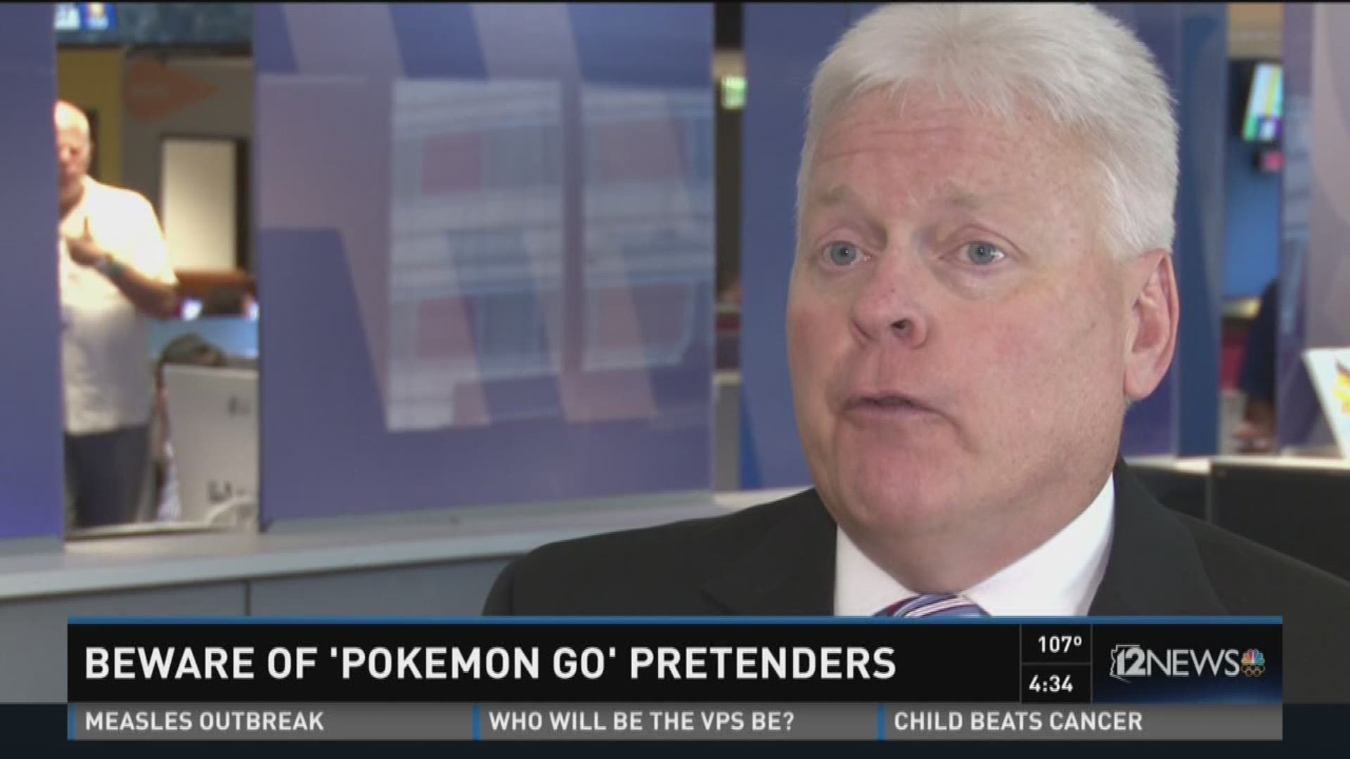 The popularity of the new 'Pokemon Go' app is causing security concerns.