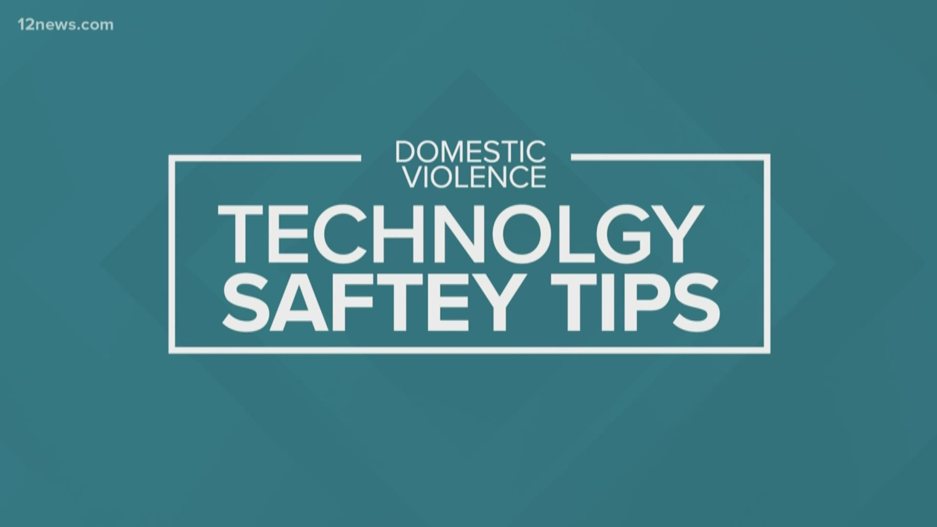 Here are some technology safety tips for people in domestic violence situations. Destry Jetton has more.