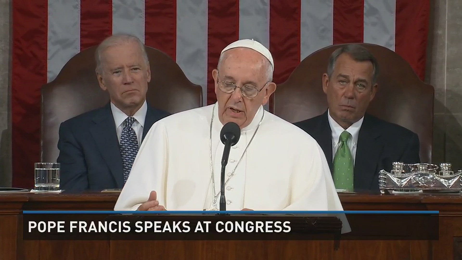 Pope Francis speaks to Congress 1 of 4, Sept. 24, 2015.