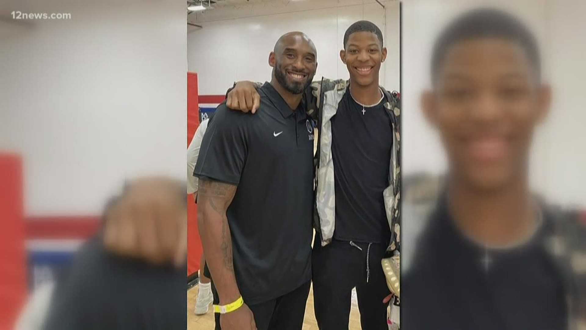 Kobe Bryant was in Gilbert in December to coach his daughter Gianna and her Mamba Sports Academy girls team.