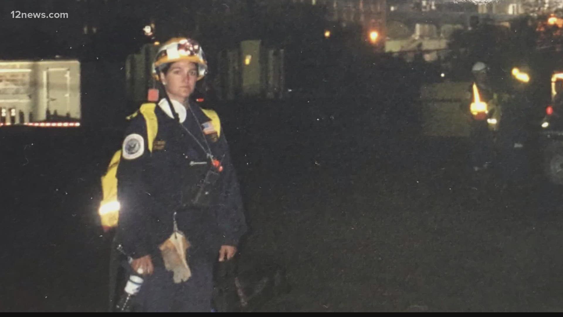 More than 60 first responders from Arizona worked to remove debris at ground zero 20 years ago. Today, they're still dealing with physical issues and mental pain.