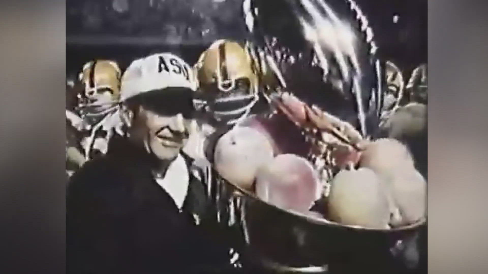 ASU is headed to the Peach Bowl to play in the College Football Playoff and 12Sports takes a look back at their trip to the same game 54 years ago.