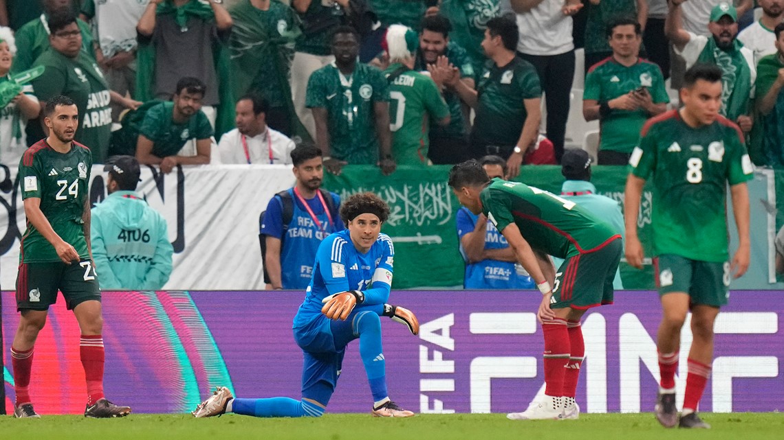 México ganó ante Arabia tapi se despiden de la Copa del Mundo