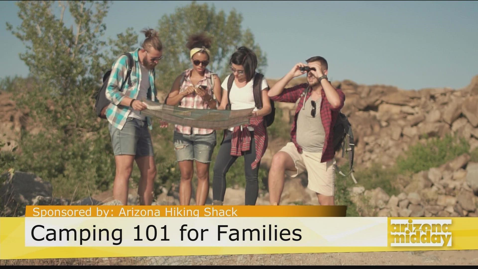 Jonathan Mincks, Wilderness Skills Instructor From Arizona Hiking Shack, shares his top tips for families to get outside and stay safe