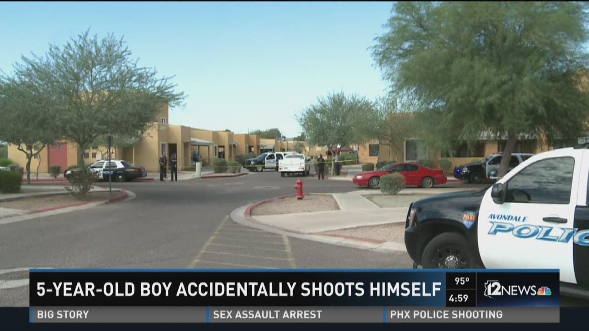 5-year-old accidentally shooting himself