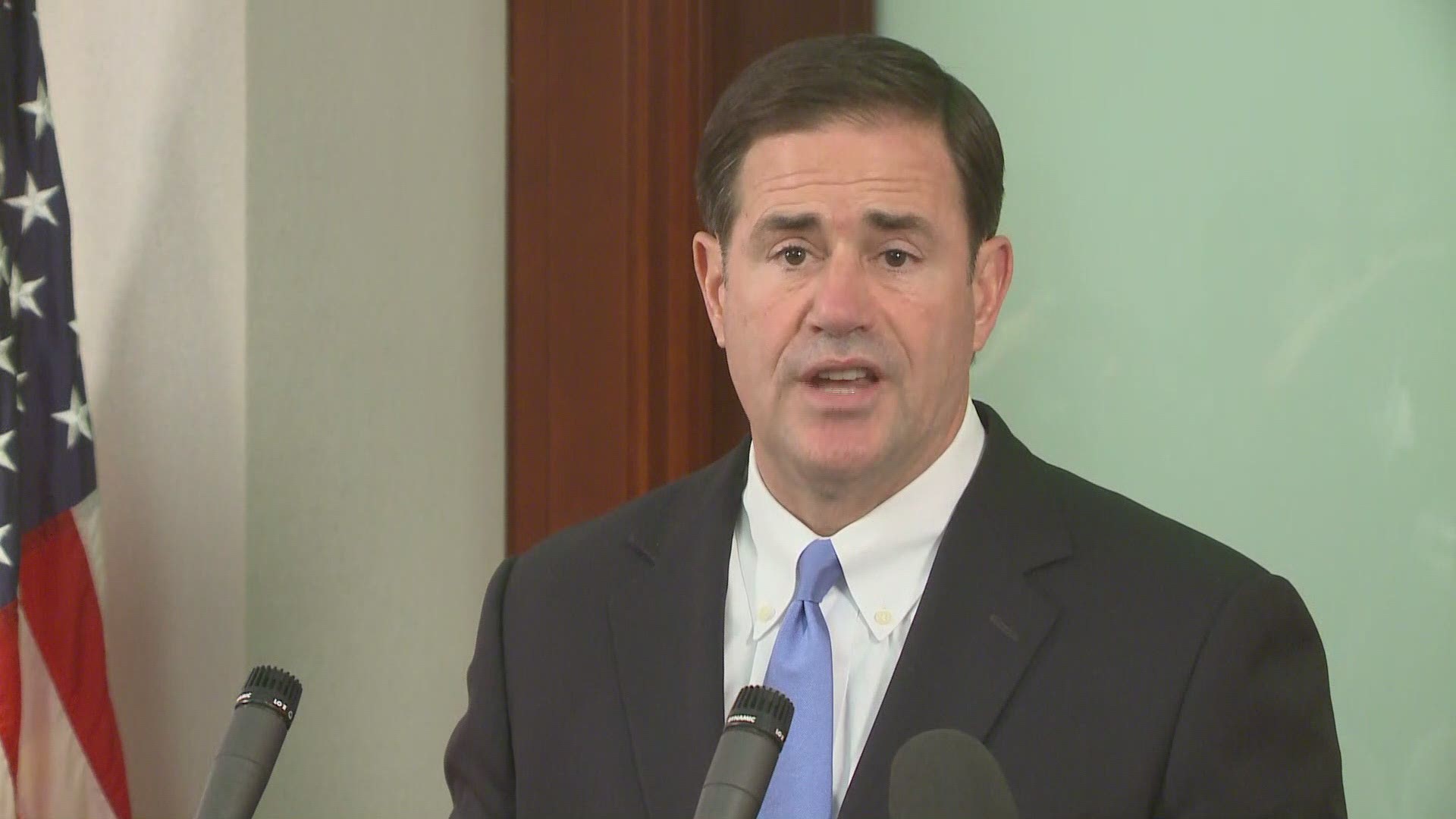 News conference where Gov. Ducey announces Jon Kyl as John McCain's replacement in U.S. Senate.