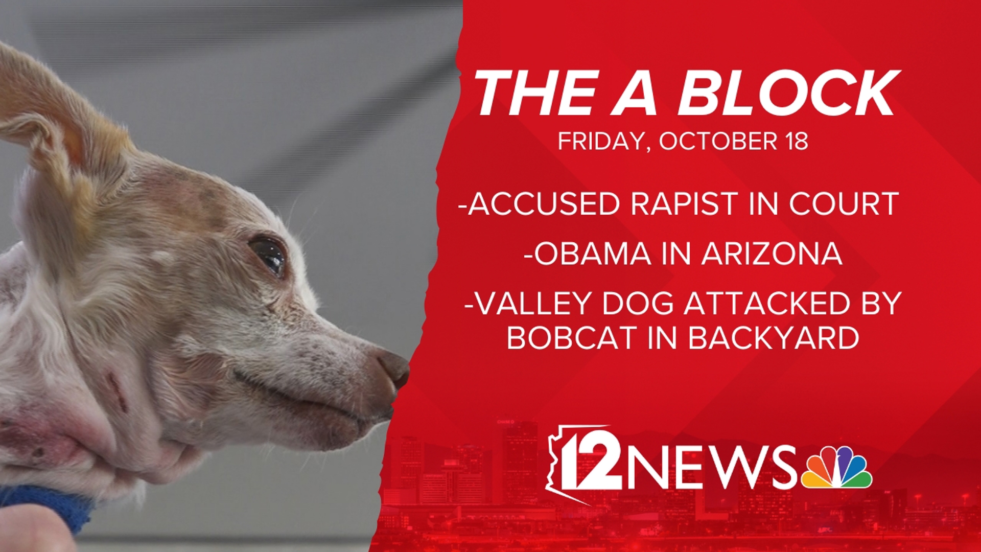 Here are Arizona's top stories on Oct. 18, 2024.