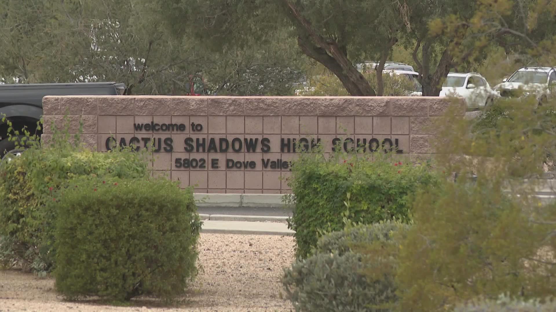 Scottsdale police say two schools under lockdown because of reports of an armed person have been given the all clear and all students are safe