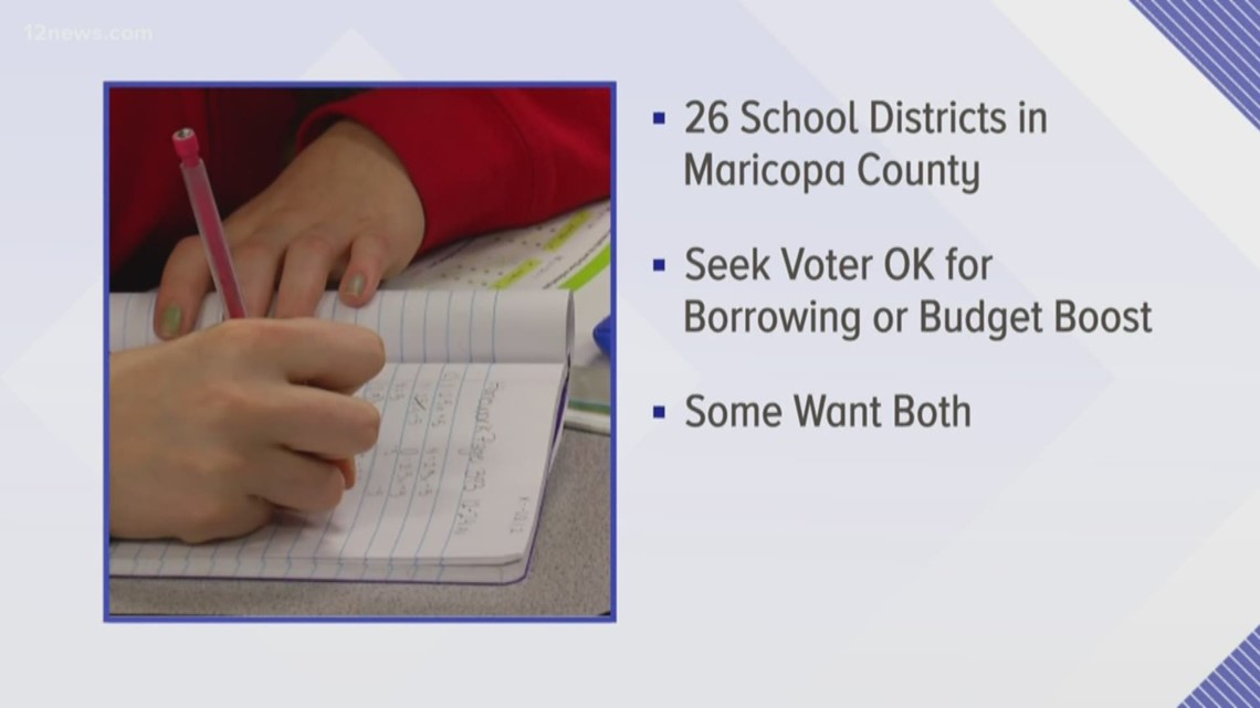 Valley school districts asking voters for money | 12news.com