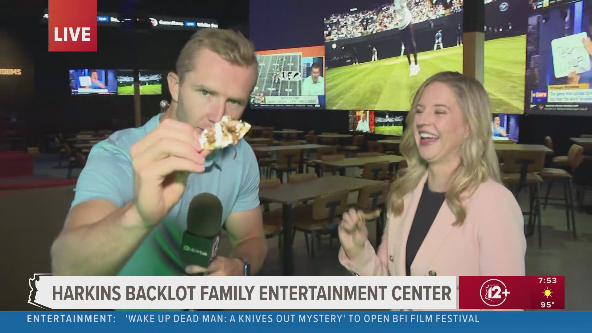 Troy Lynch shows us what is new at the Harkins Backlot Family Entertainment Center.