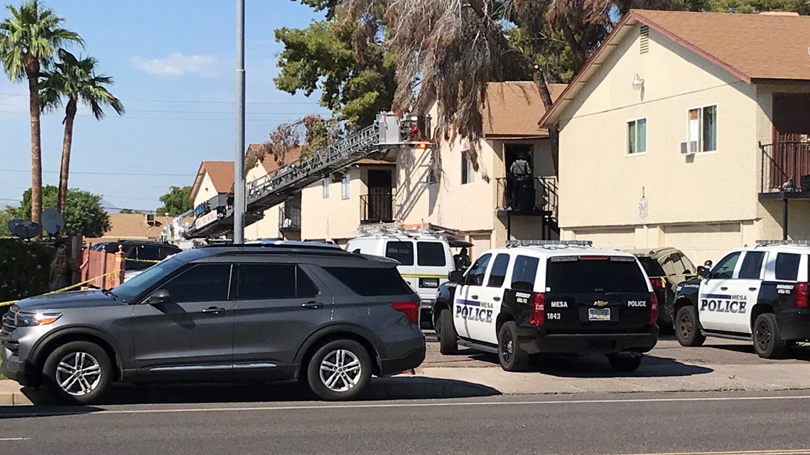 Man arrested after a woman was shot in the head at Mesa apartment ...