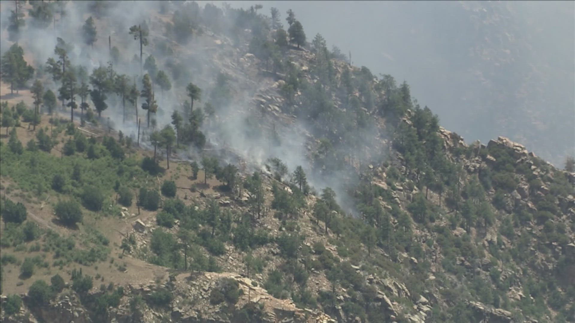 The Brady Fire, burning roughly 11 miles north of Payson, has been steadily burning north and east into the Tonto National Forest.