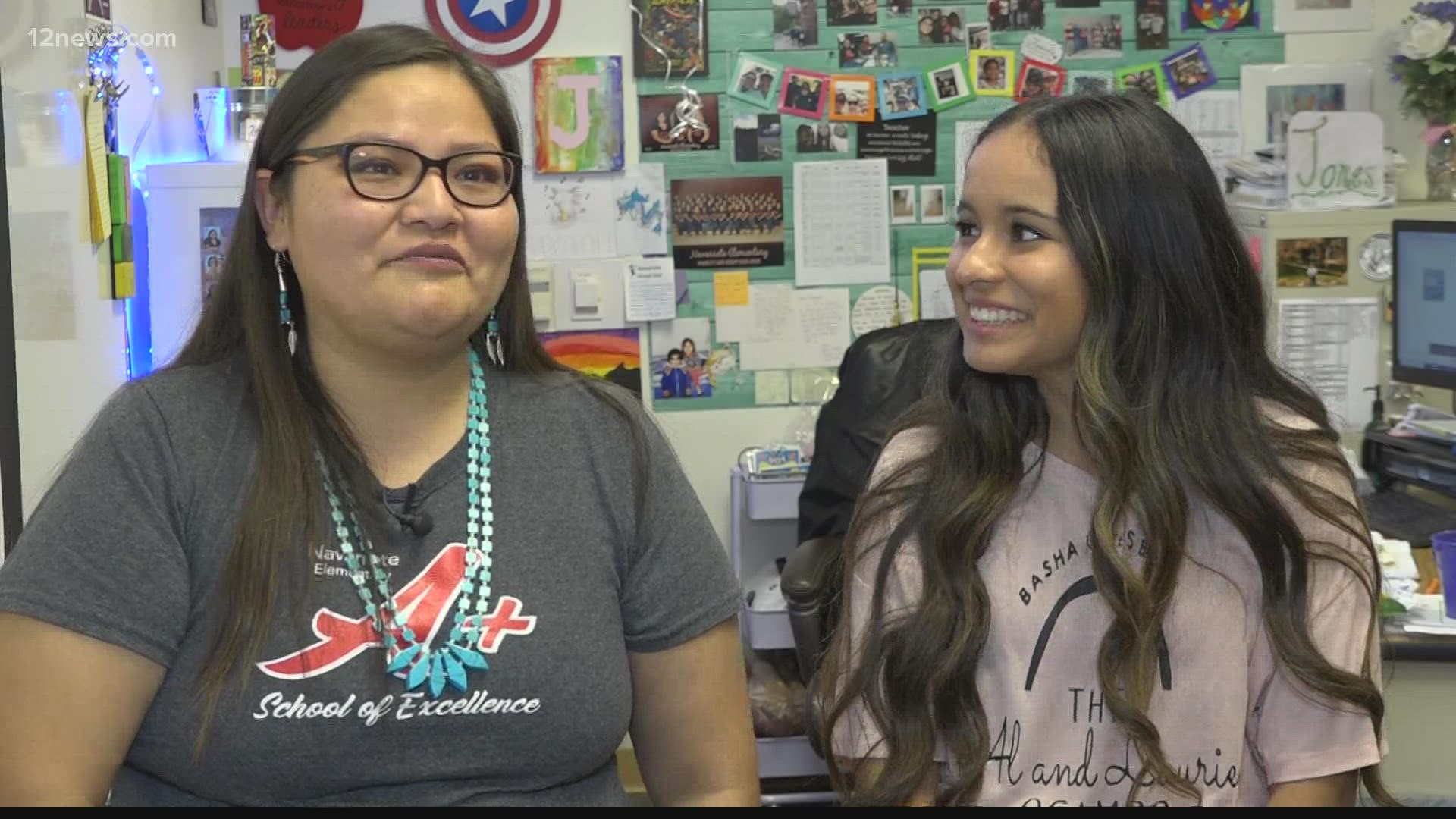 Part of being a senior at Basha High School is giving back to the community. Jadyn Ocampo is doing just that by creating a scholarship to help teachers with debt.