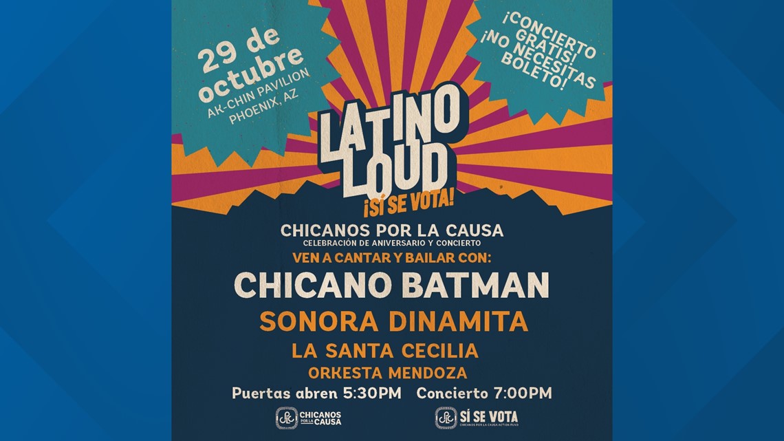 Chicanos Por La Causa celebra con concierto gratuito