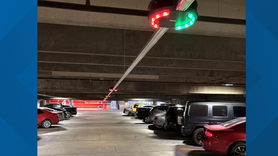 Sky Habor's new parking system guides travelers to open parking spots