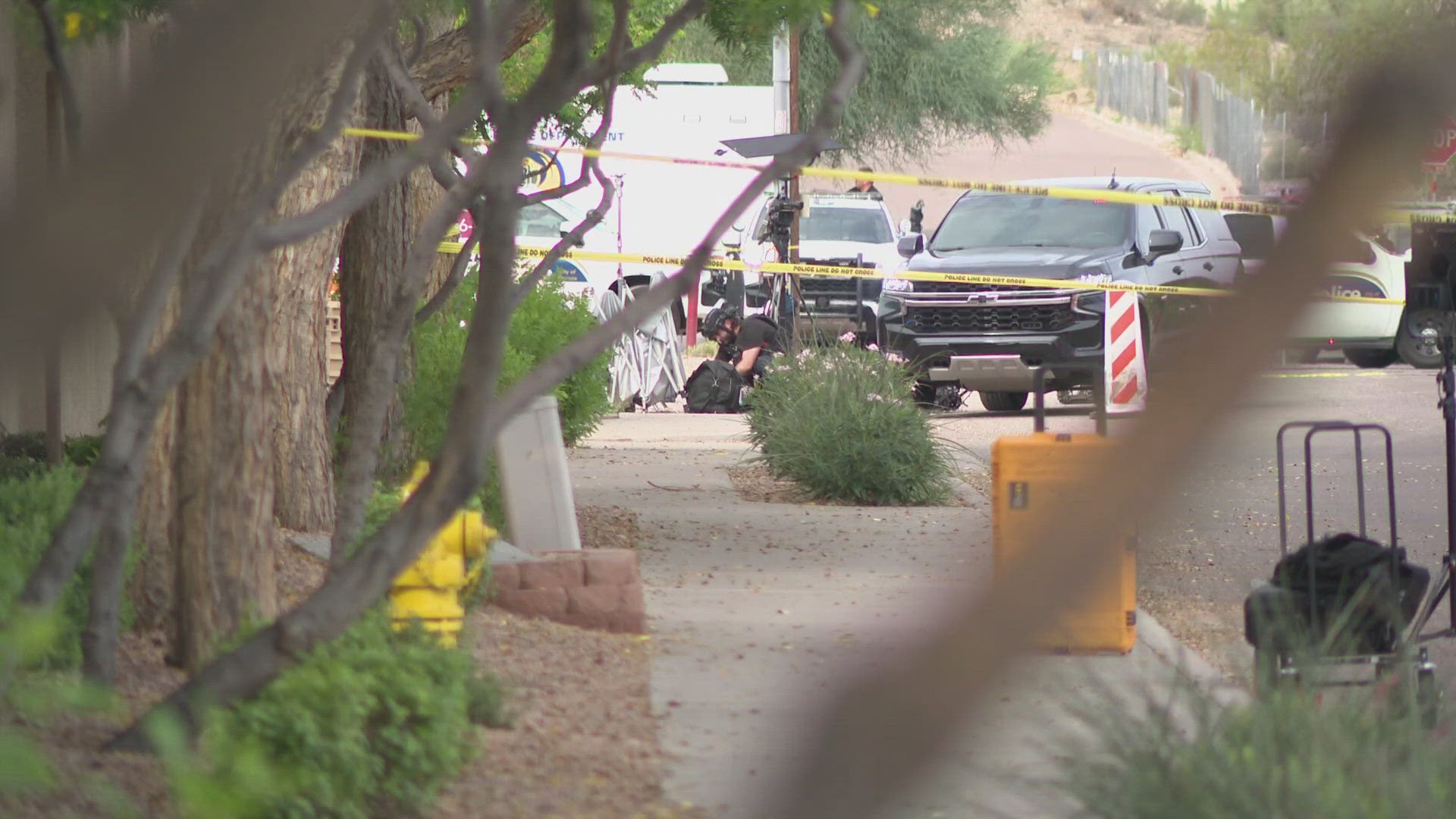 The Phoenix Police Department bomb squad responded to Turning Point USA after a suspicious package was found at the organization.
