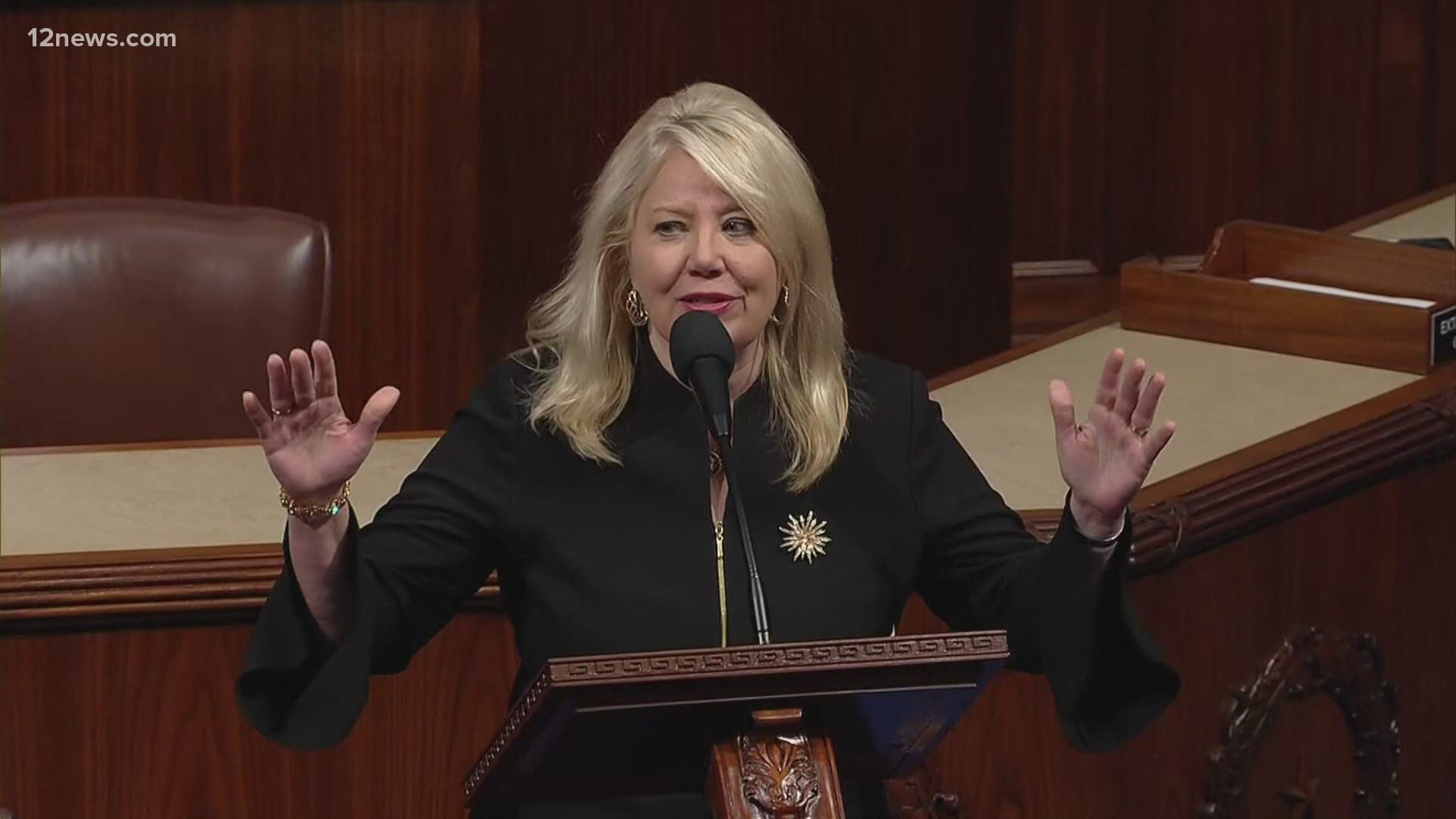 Rep. Debbie Lesko is says undocumented immigrants should go to the back of the line for COVID vaccines, while Americans should go first.