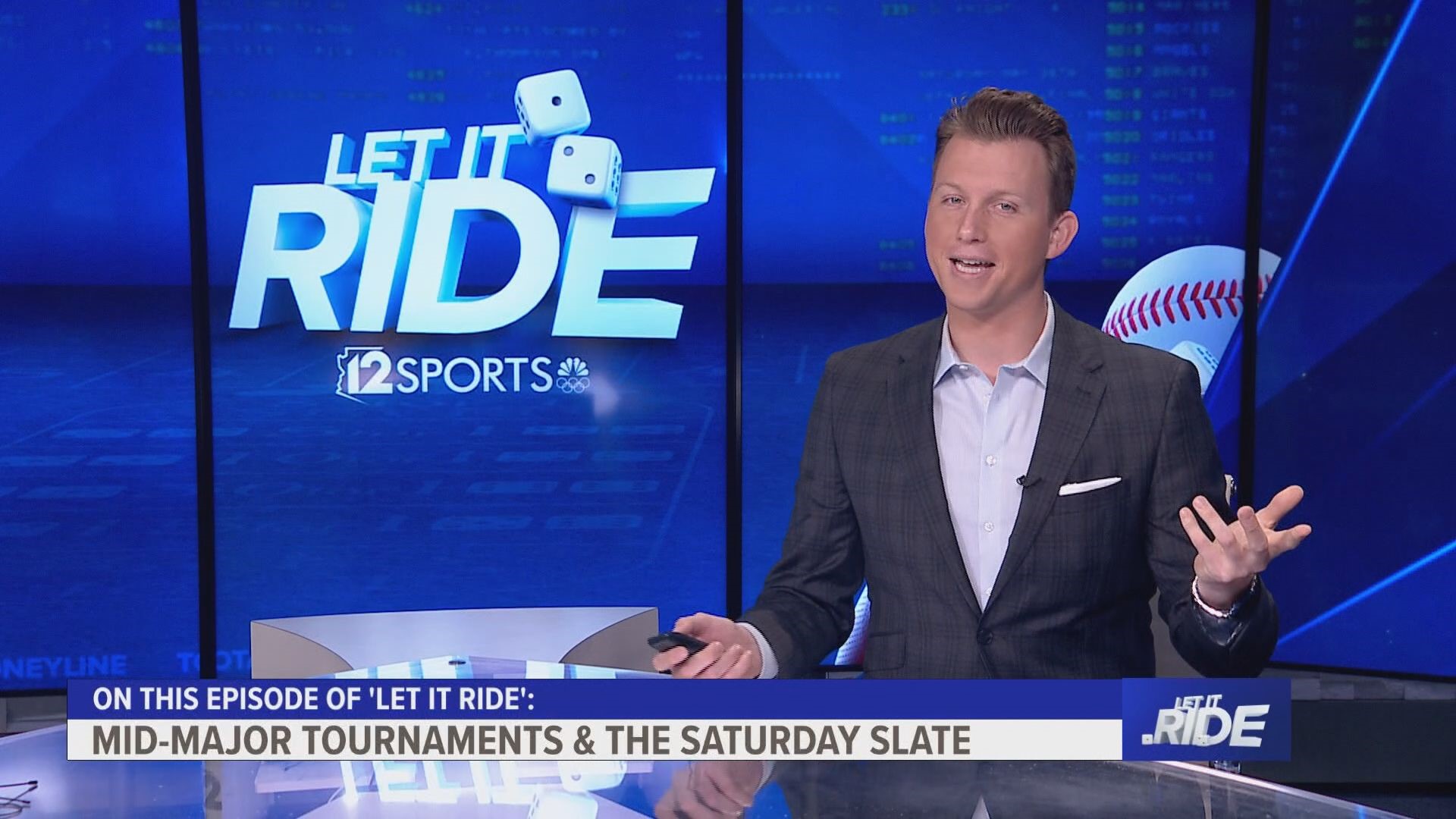 On the March 8 edition of "Let It Ride," host Luke Lyddon talks about Mid-Major tournaments and the Saturday slate.