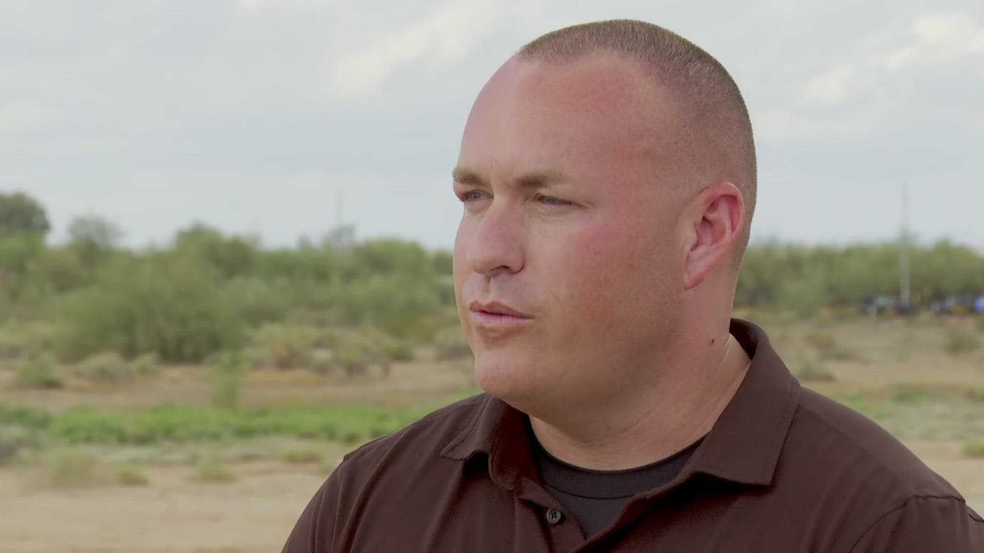 Maricopa County Sheriff's Office provides an update on the search for Vince Upton, who went missing after trying to cross a flooded wash on Sunday.