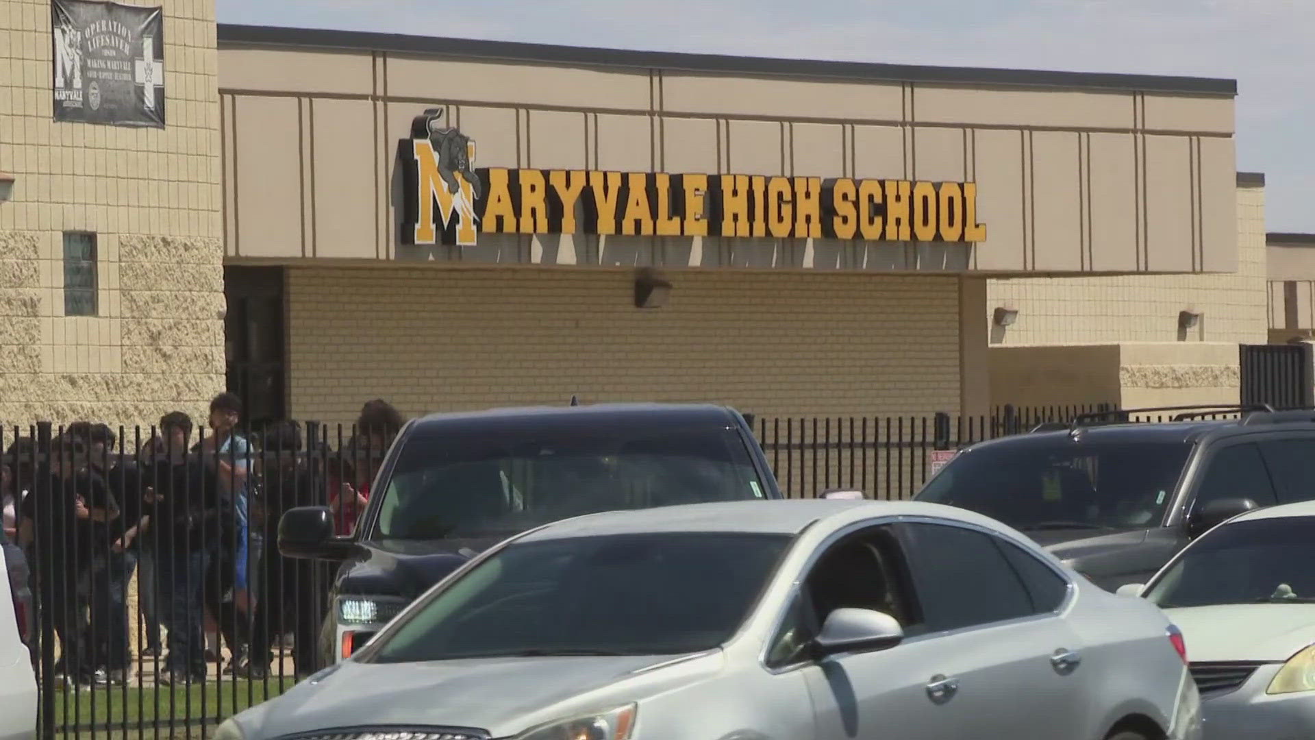 The incident happened between two male students inside a classroom at Maryvale High School.