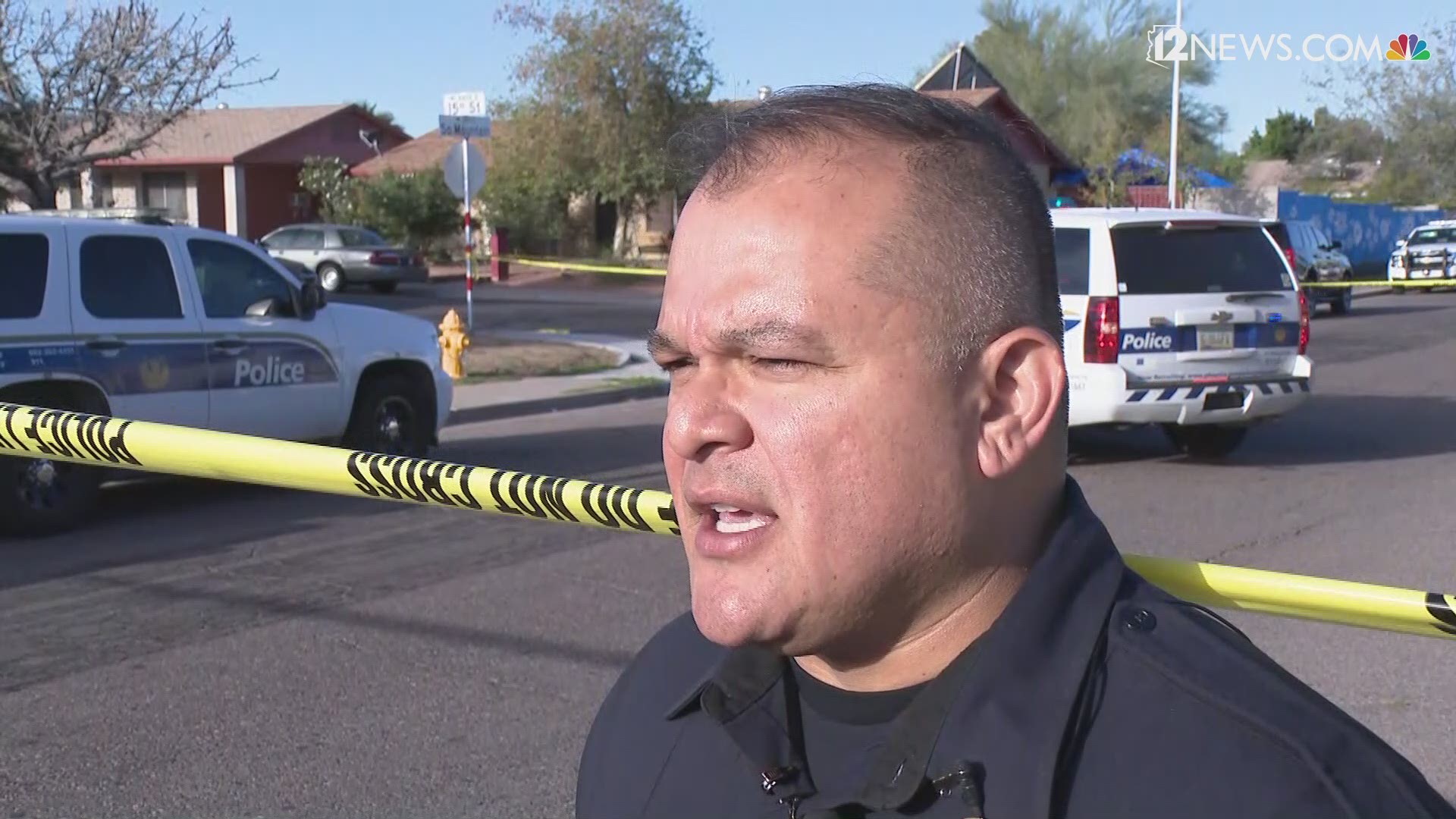 Phoenix police give additional details from Monday's officer-involved shooting at a Hacienda Healthcare facility in Phoenix.