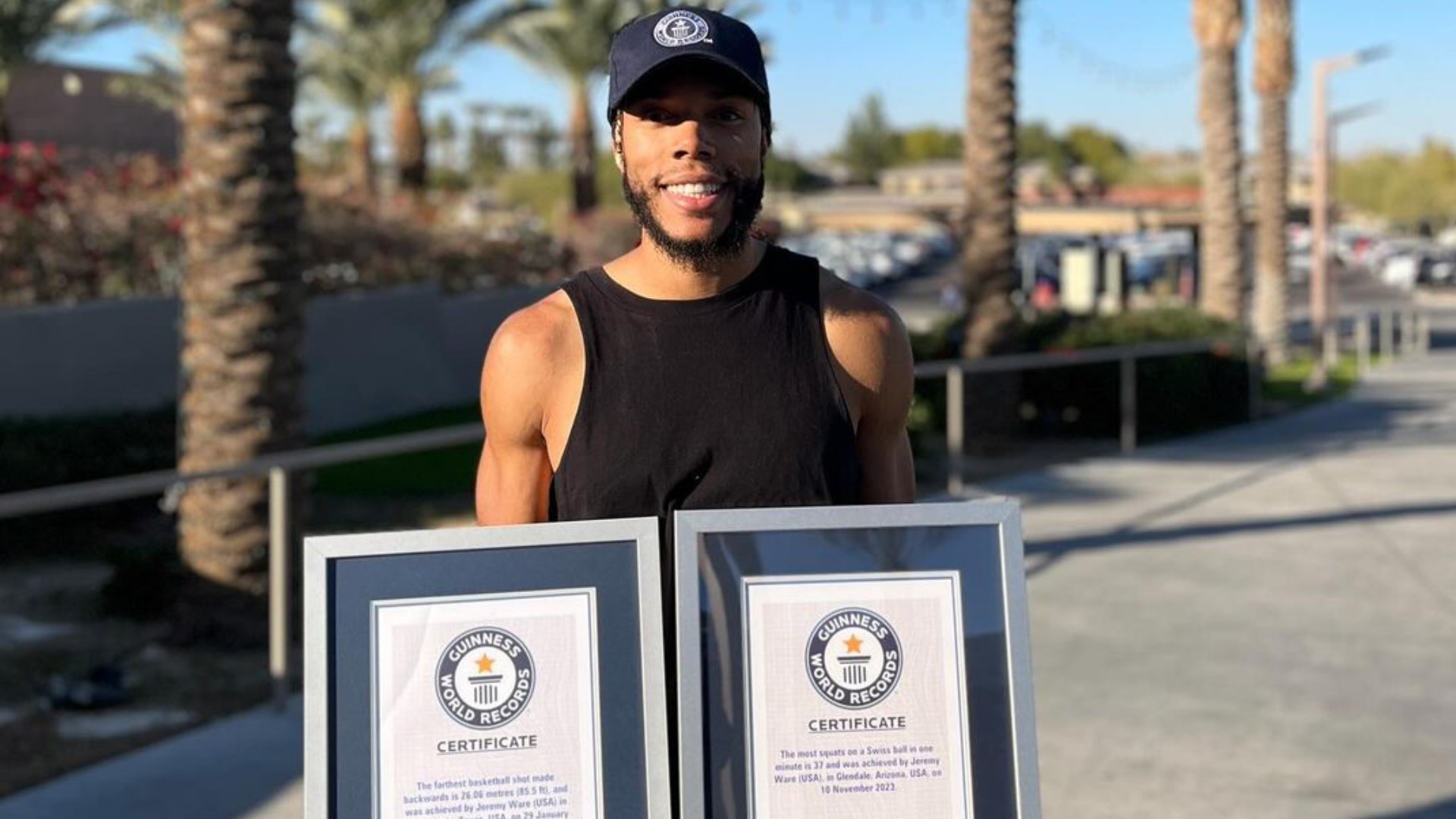 Jeremy Ware broke two Guinness World Records in 2023. He speaks to 12News about his journey, what's next and his advice for anyone chasing a world record