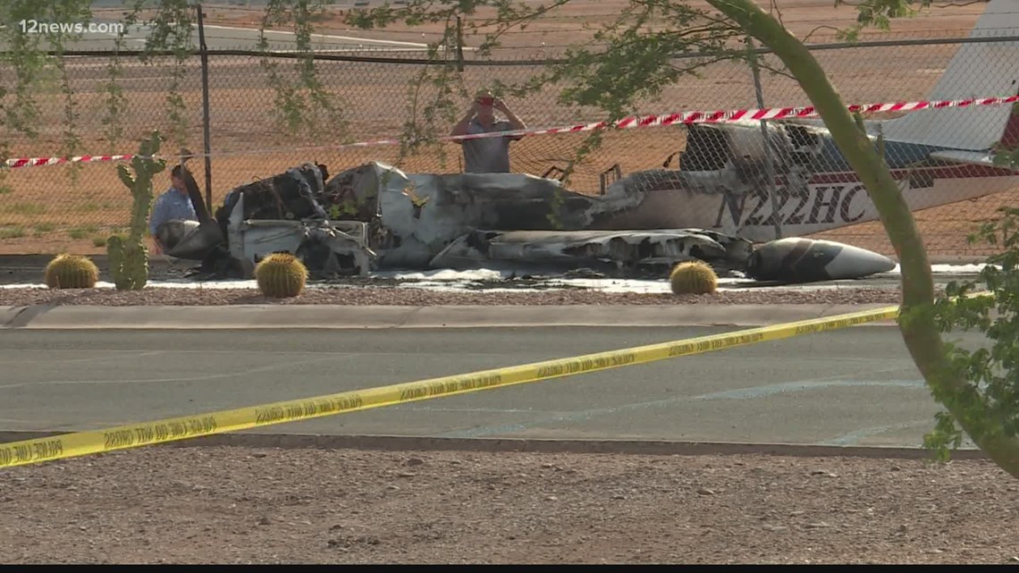 First Report Released After Chandler Municipal Airport Crash | 12news.com