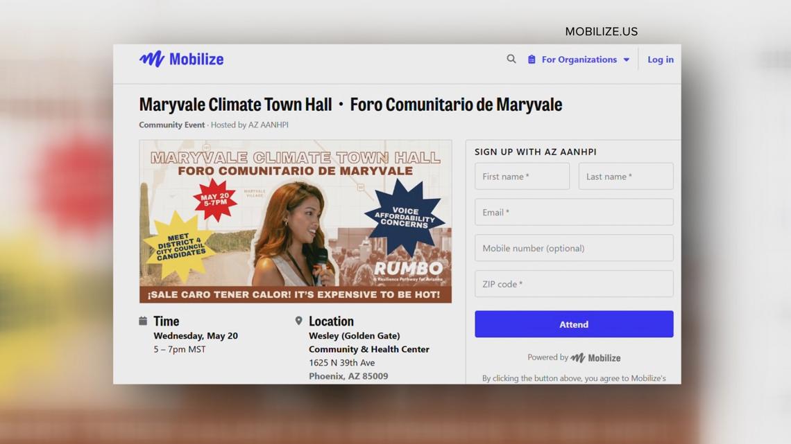 Residentes de Maryvale preguntarán a candidatos del Concejo Municipal de Phoenix sobre la 'crisis de calor'